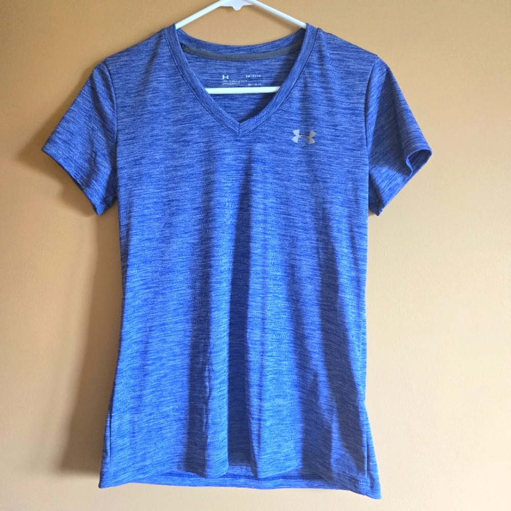 Under Armour Heatgear Athletic Tee PTP=17.5"